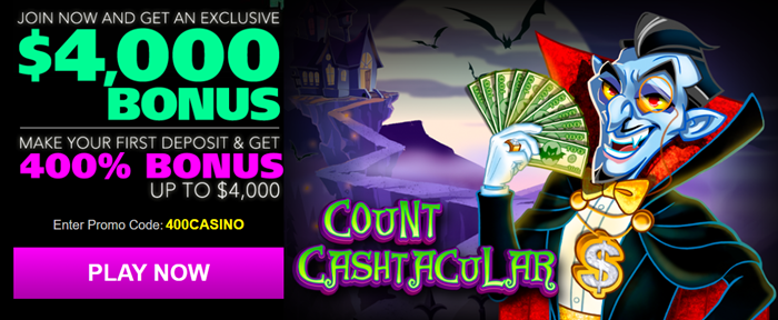 Count Cashtacular: Will the Count’s Riches Be Yours with a 400% Bonus?