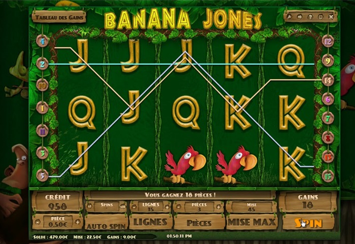banana jones online slot game