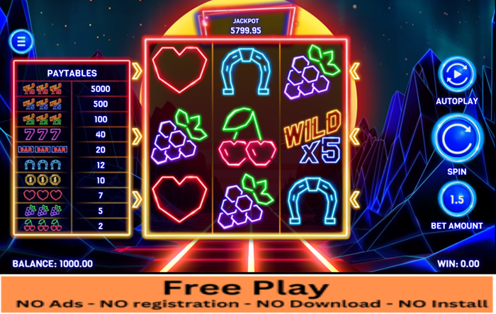 10 Times Vegas: Free Play – Neon Nights and Wild Wins Await!