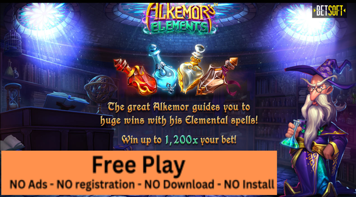 Alkemor's Elements Free Play Slot: Unleash Magic and Win Big! 