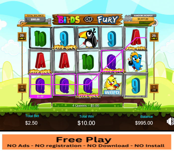 Birds of Fury Free Play Slot: Unleash the Feathered Frenzy for Sky-High Wins!