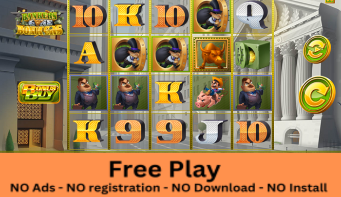 Bankers Gone Bonkers Free Play Slot: Spin for Colossal Wins in a World of Financial Frenzy!