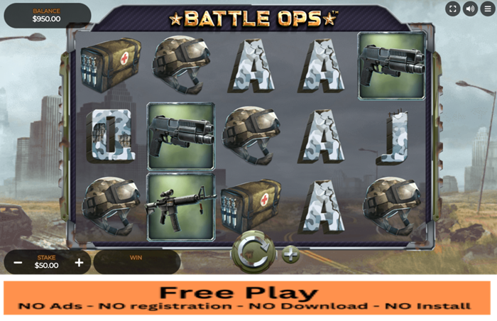 Battle Ops Free Play Slot: Gear Up for Explosive Wins and Tactical Triumphs!