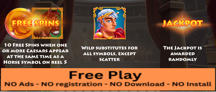 Caesar’s Victory Free Play Slot: Seize Your Fortune in the Glory of Rome!