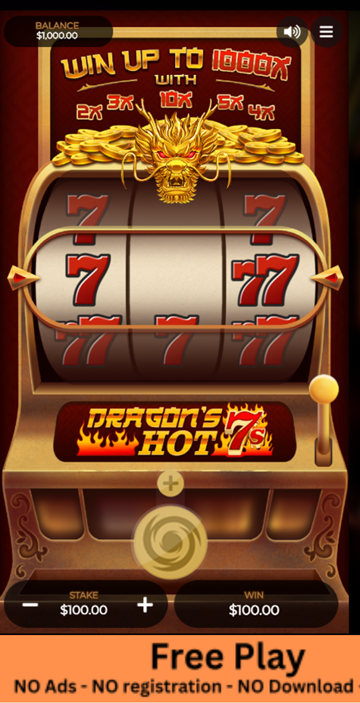 Dragon’s 7s Hot: Free Play – Unleash the Fire-Breathing Fortune!