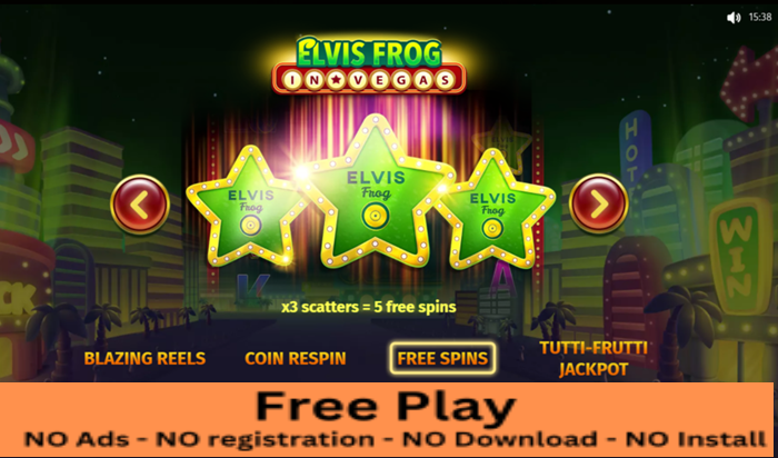 ELVIS FROG IN VEGAS: Free Play - Rock 'n' Ribbit with the King of Slots! 