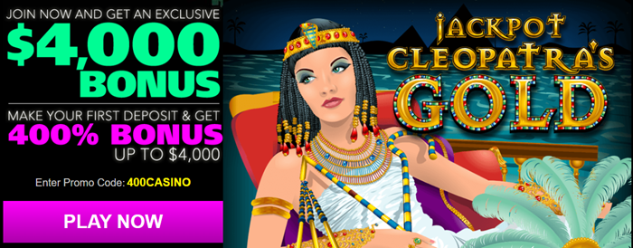 Uptown Aces Casino Jackpot Cleopatras Gold Slot Review