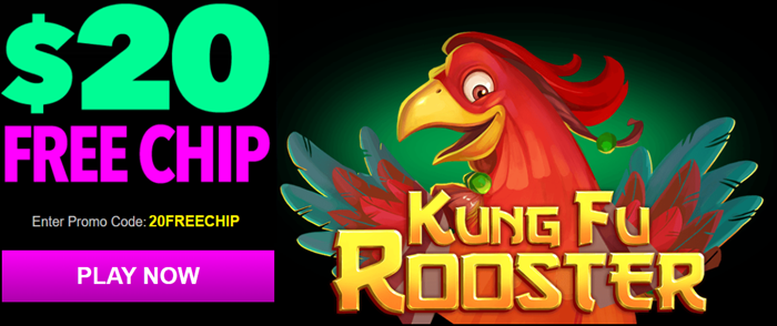 Uptown Aces Casino Kung Fu Rooster Slot