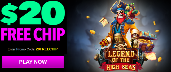 Uptown Aces Casino Legend of the High Seas Slot