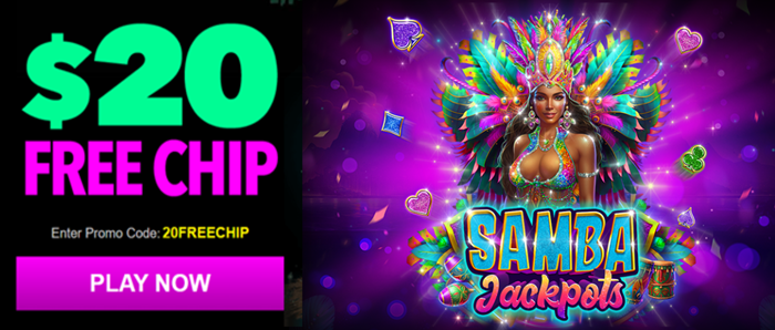 Uptown Aces Casino Samba Jackpots