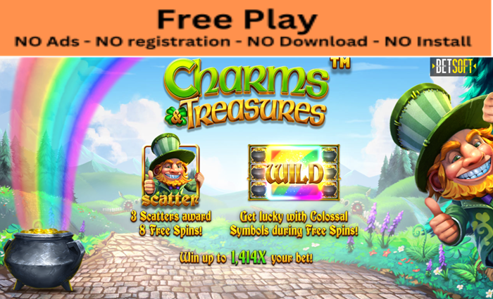 Charms and Treasures Free Play Slot: Sparkle Your Way to Massive Wins With No Strings Attached!