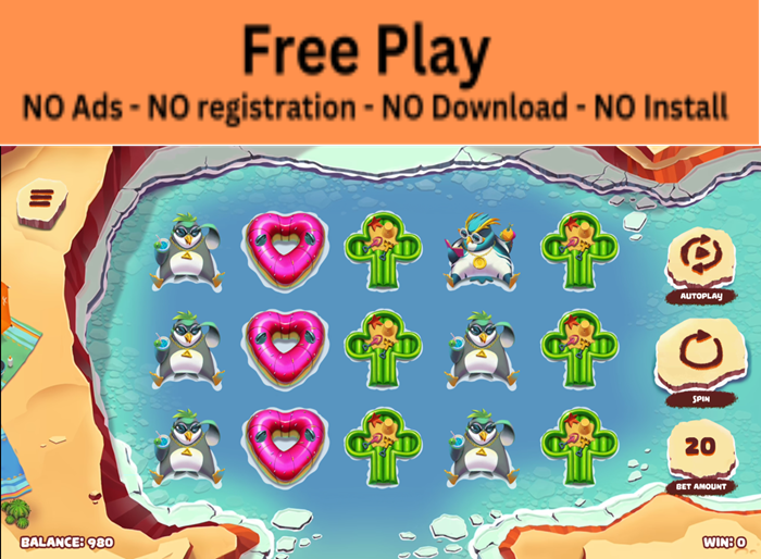 Chilin Penguins Slot Free Play: Slide into a Cool Fortune with These Beach-Loving Birds!