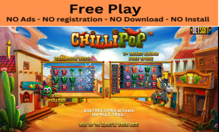 ChilliPop Slot Free Play: Spice Up Your Wins with a Mexican Fiesta!