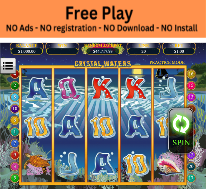 Crystal Waters Slot Free Play: Sail into a Sea of Riches Without Leaving Your Couch!